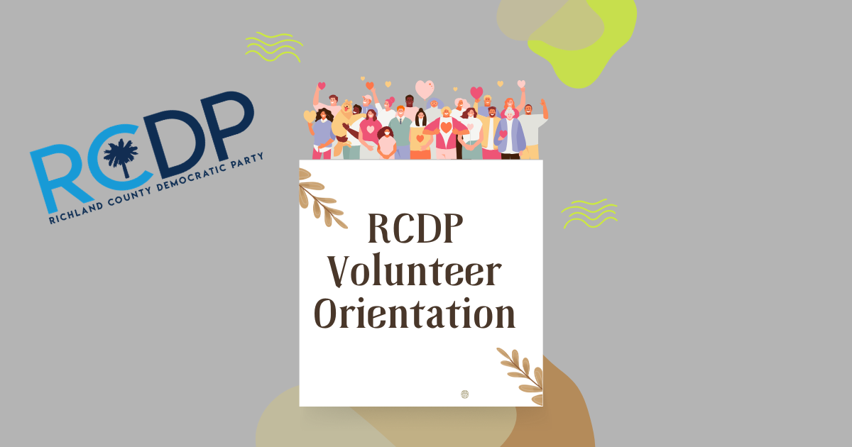 RCDP Volunteer Orientation · Judd For Congress