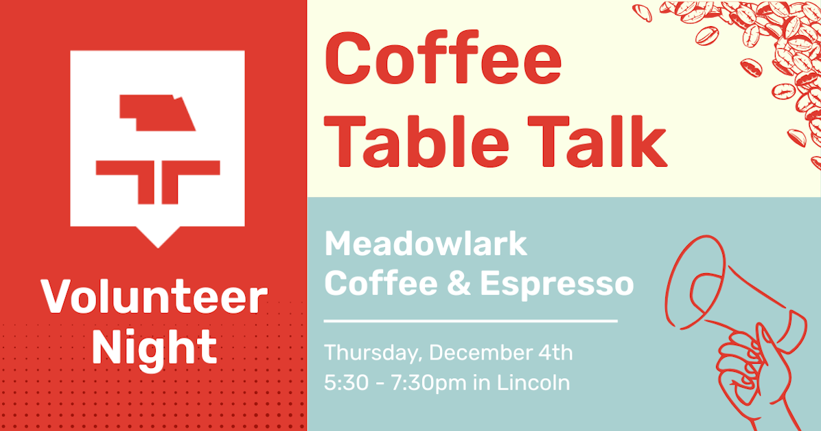 Lincoln Volunteer Night - Coffee Table Talk · Mobilize
