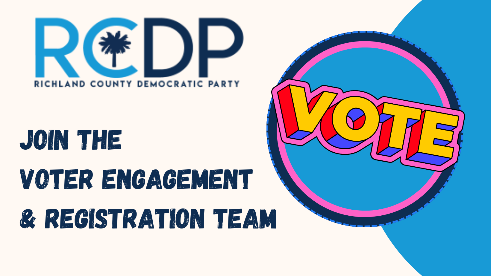 RCDP Voter Engagement and Registration Team image