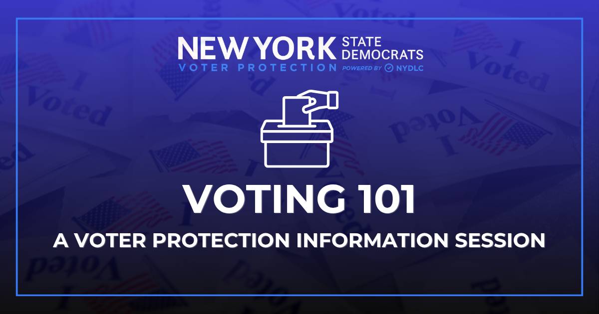 New York Voting 101: A Voter Protection Information Session image