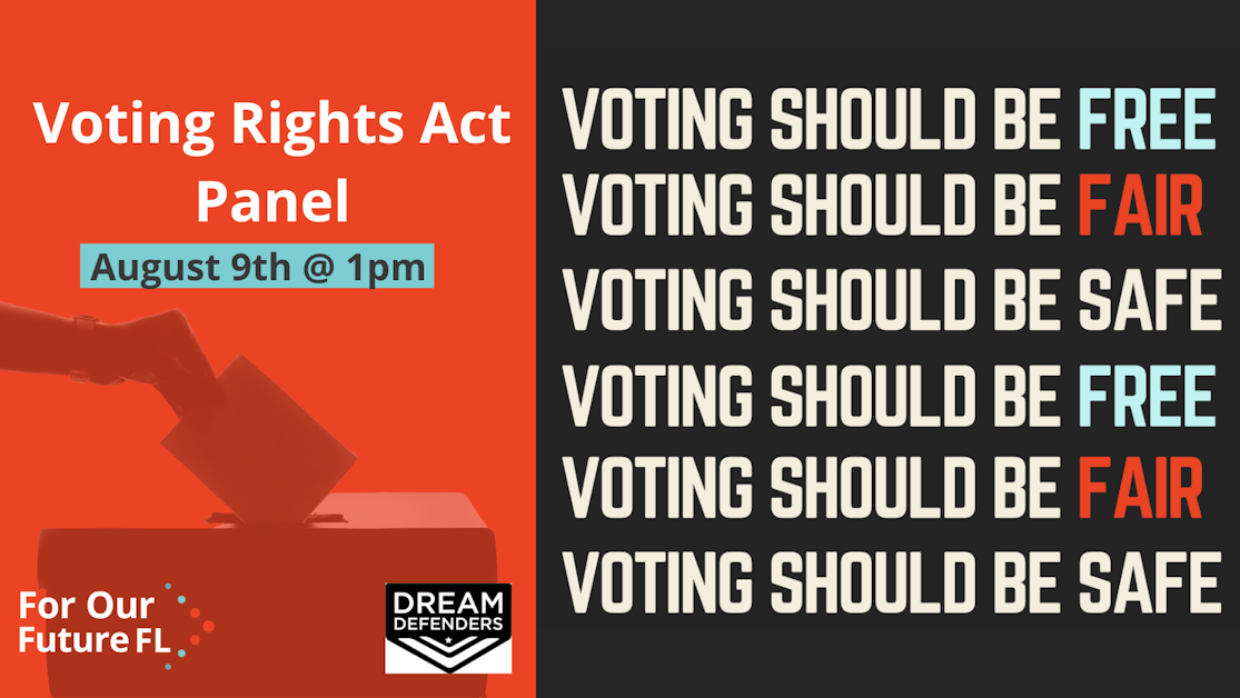 Voting Rights Act Virtual Panel! 🗳 · Black Voters Matter