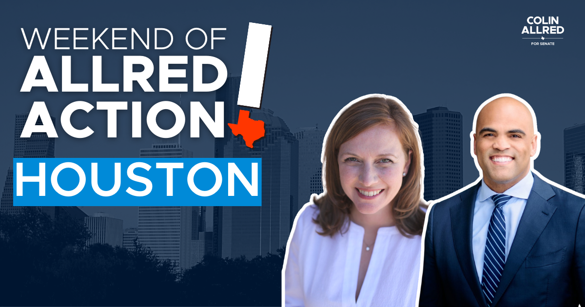 Houston Weekend of Allred Action