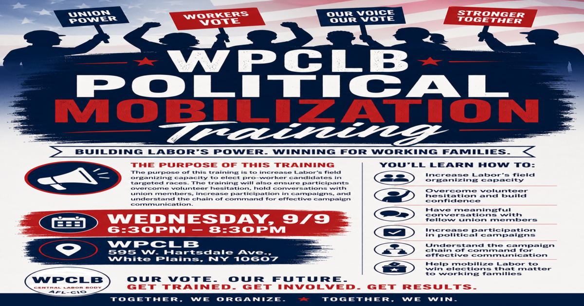 WPCLB Political Mobilization Training
