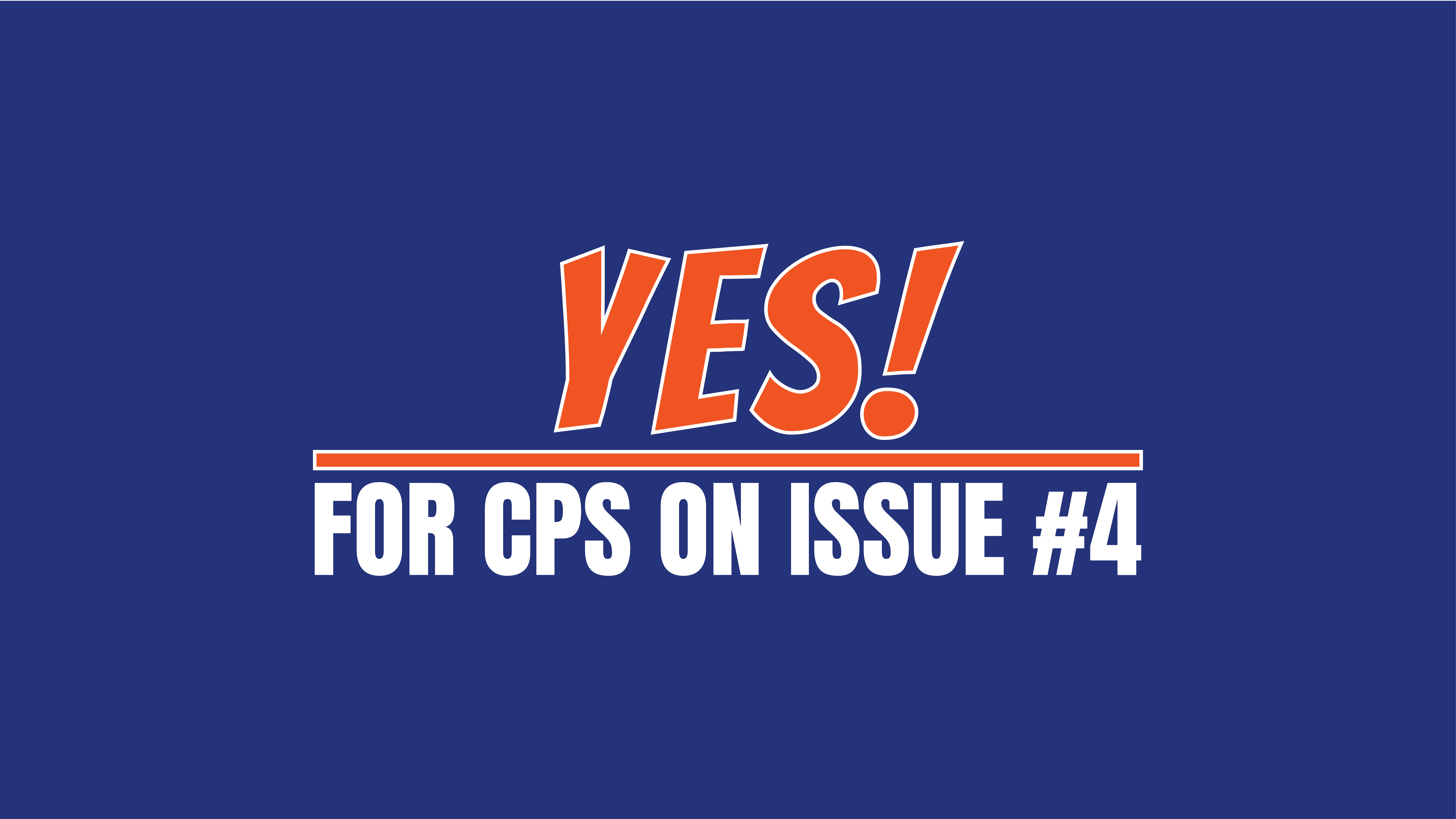 Canvass to Support the CPS Levy!