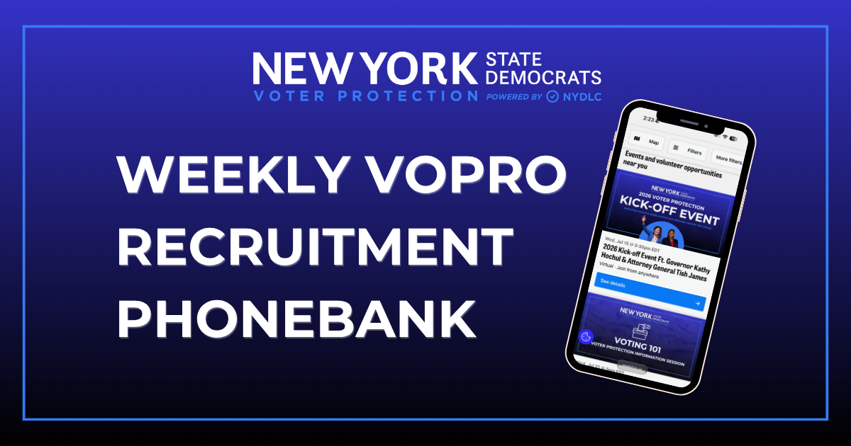 Weekly Recruitment Phonebanks image