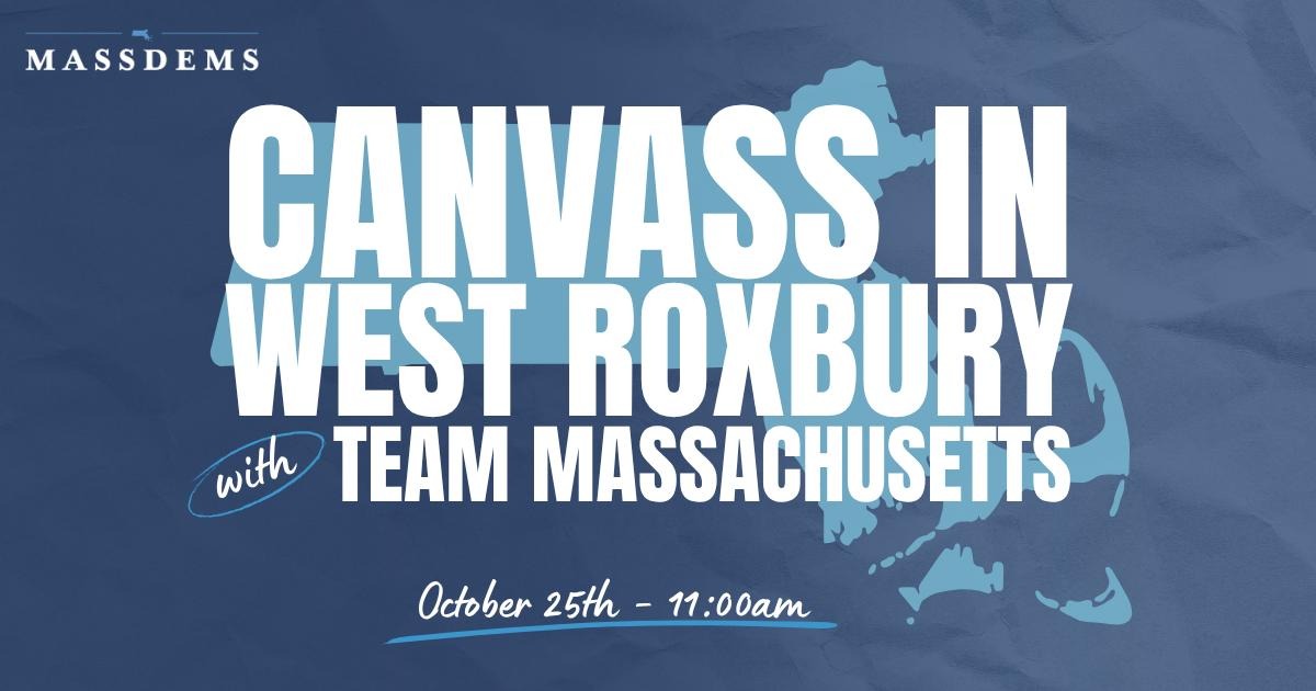Canvass with Team Massachusetts in West Roxbury image