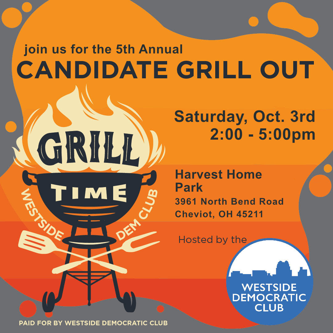 5th Annual Westside Dem Club Candidate Grill Out