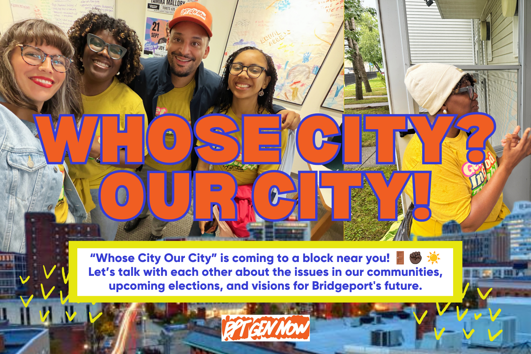"Whose City Our City" Neighborhood Canvass image