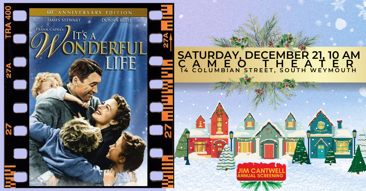 It's a Wonderful Life(Free annual screening) hosted by Jim Cantwell and Santa image