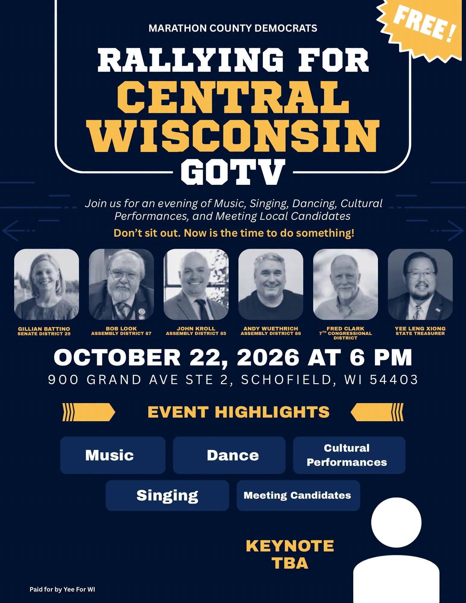 Rallying for Central Wisconsin! image