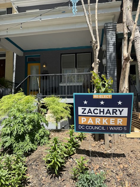 Get a Zachary Re-election Yard Sign! · Zachary Parker for Ward 5