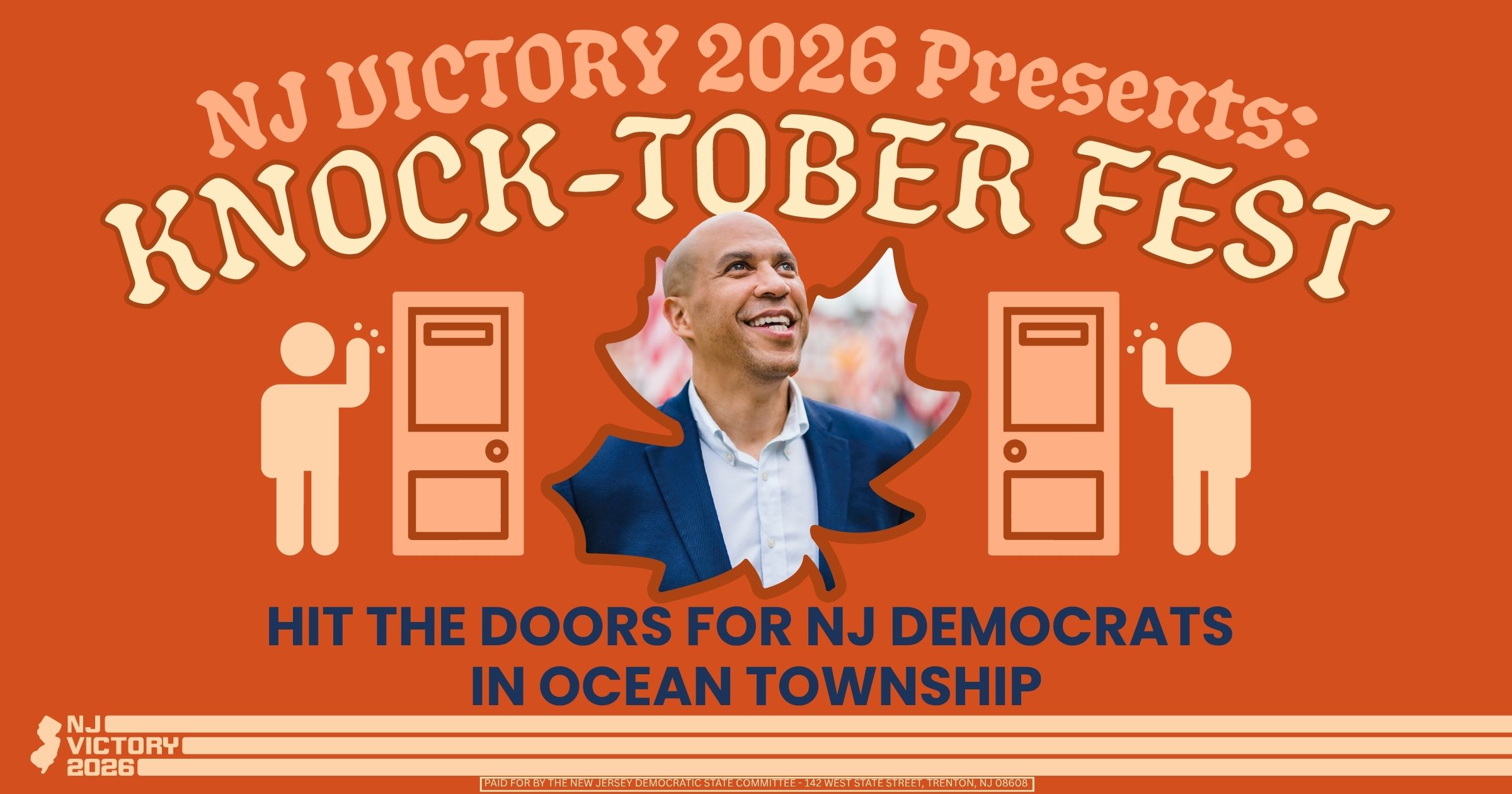 HIT THE DOORS for NJ Democrats in Ocean Township image