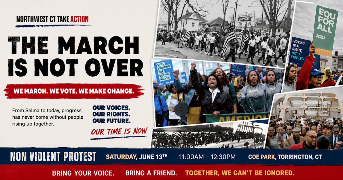 The March is Not Over · Mobilize