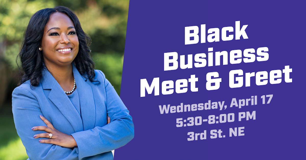 Black Business Meet & Greet · Janeese for Ward 4