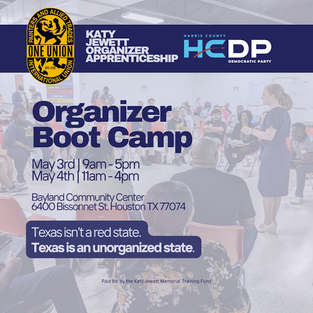 Katy Jewett Organizer Apprenticeship Boot Camp · Mobilize