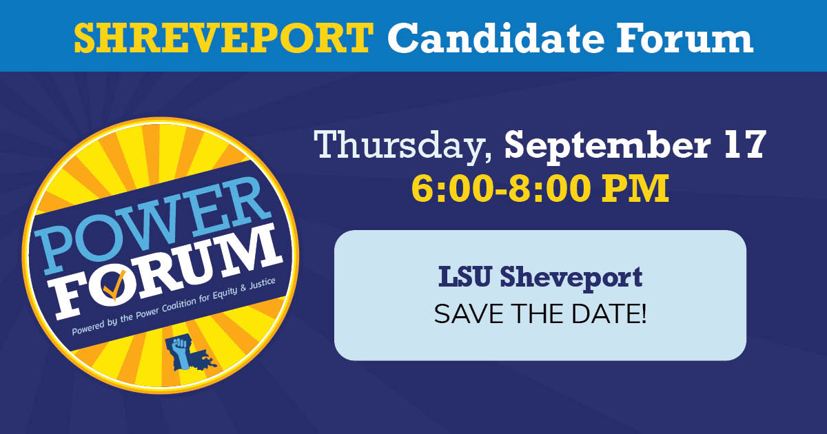 Fall Candidate Forum Shreveport