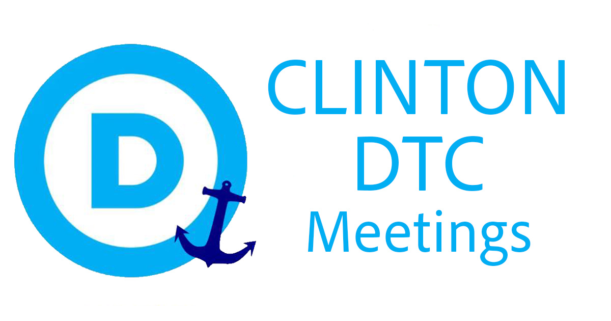 Clinton Democratic Town Committee Monthly Meeting image