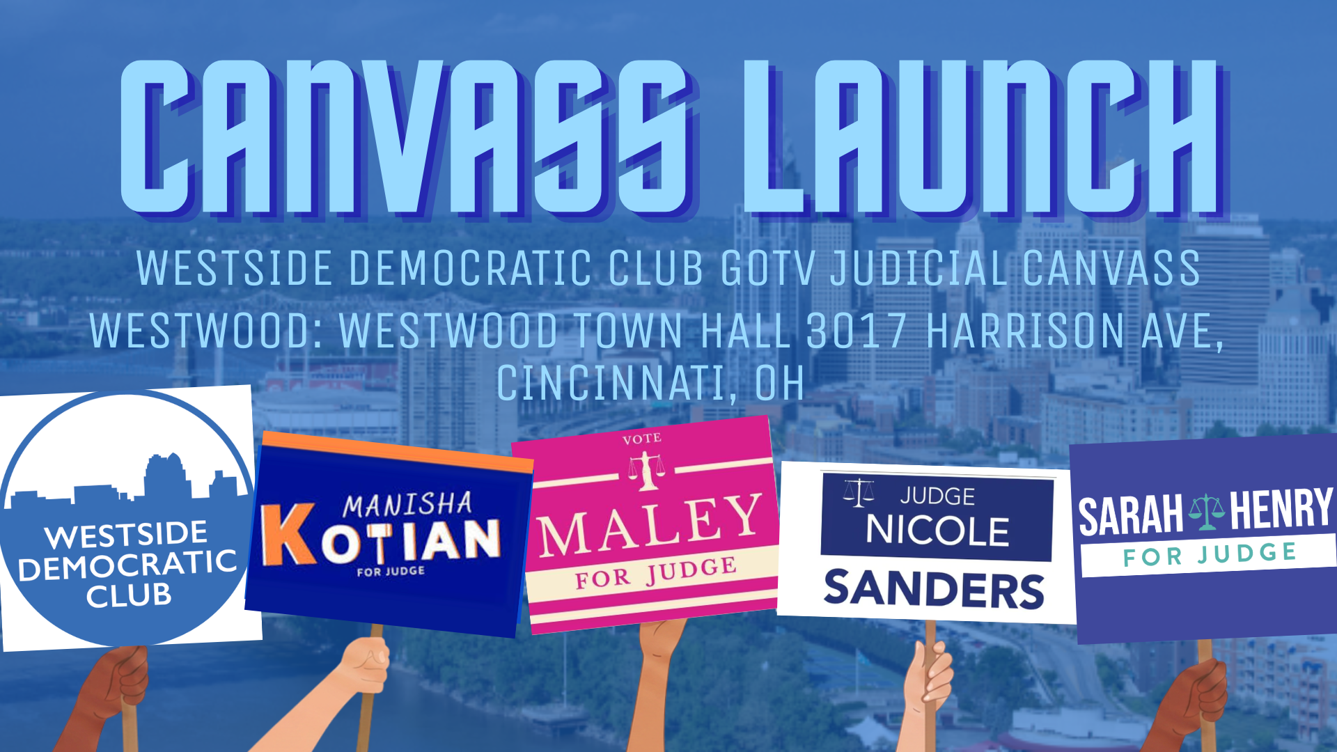 Westside Democratic Club Judicial Canvass