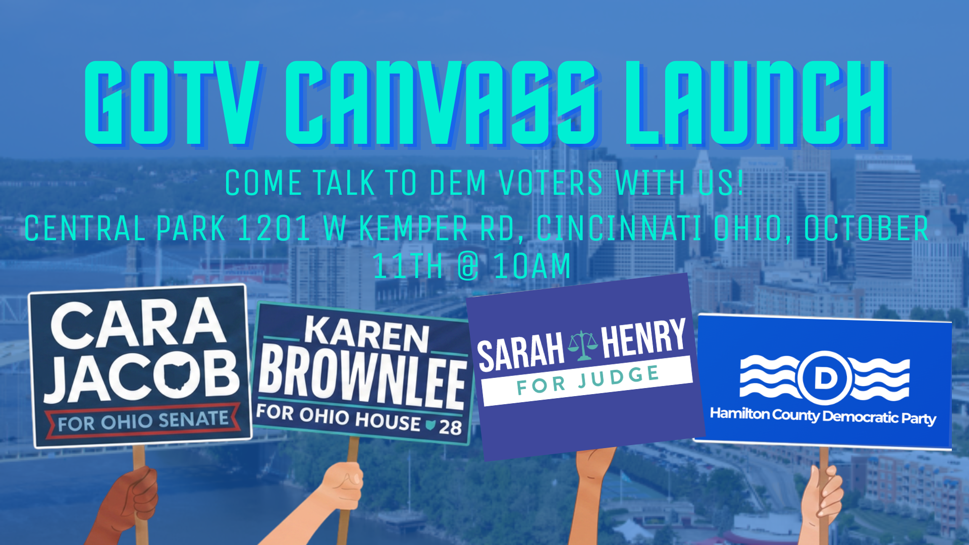 Brownlee/Henry GOTV Canvass Launch