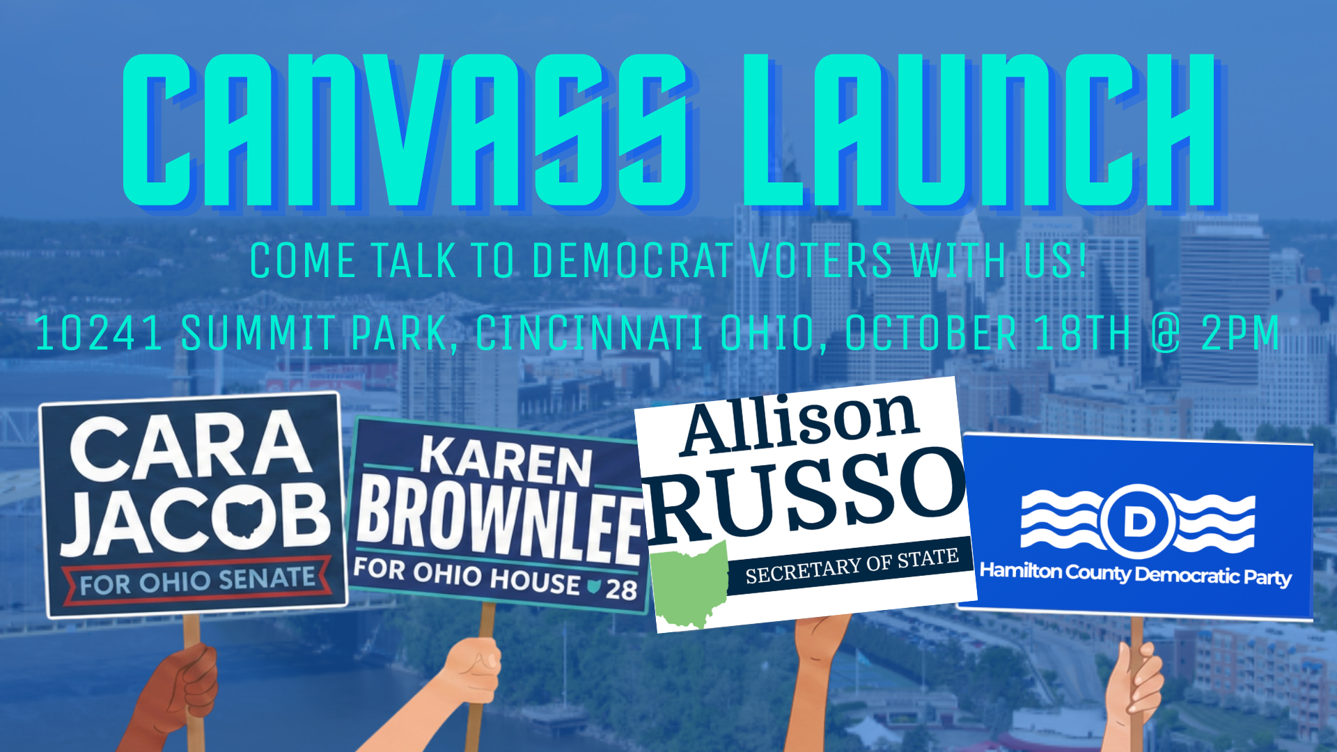 Russo/Brownlee GOTV Canvass Launch