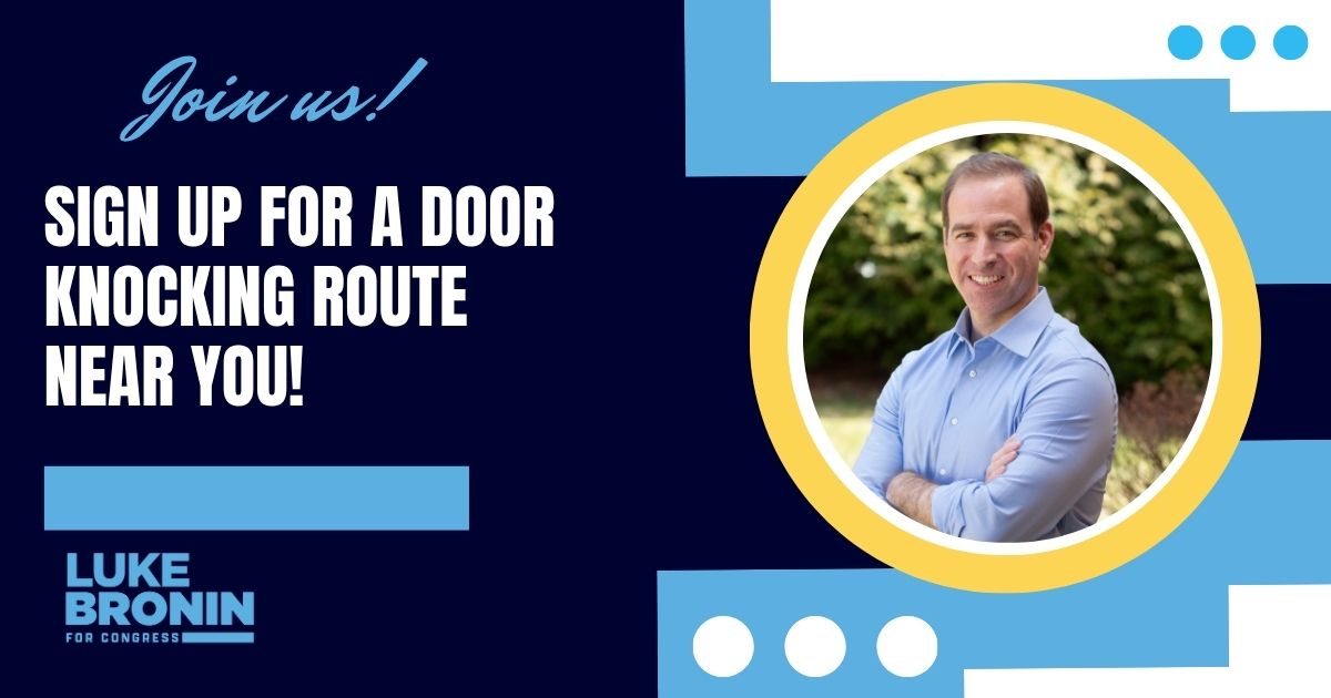 Sign Up for a Door Knocking Route Near You image
