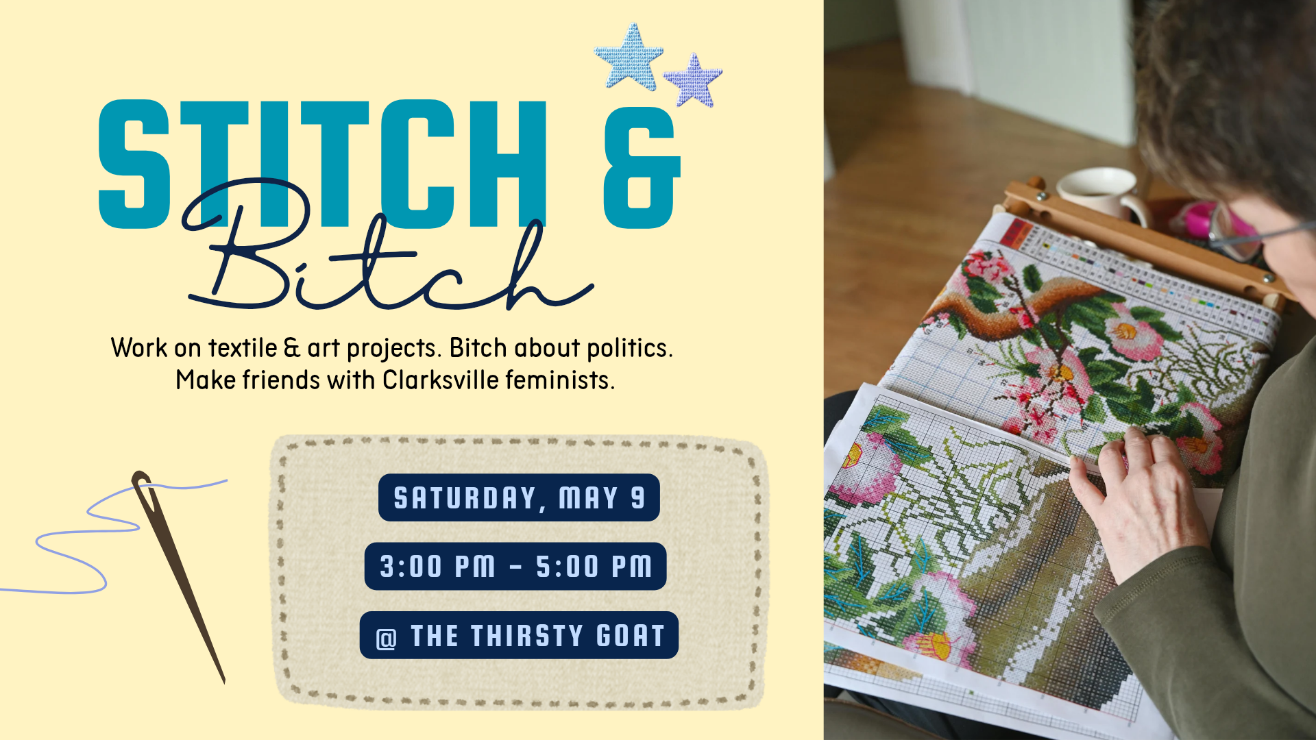 May Stitch & Bitch