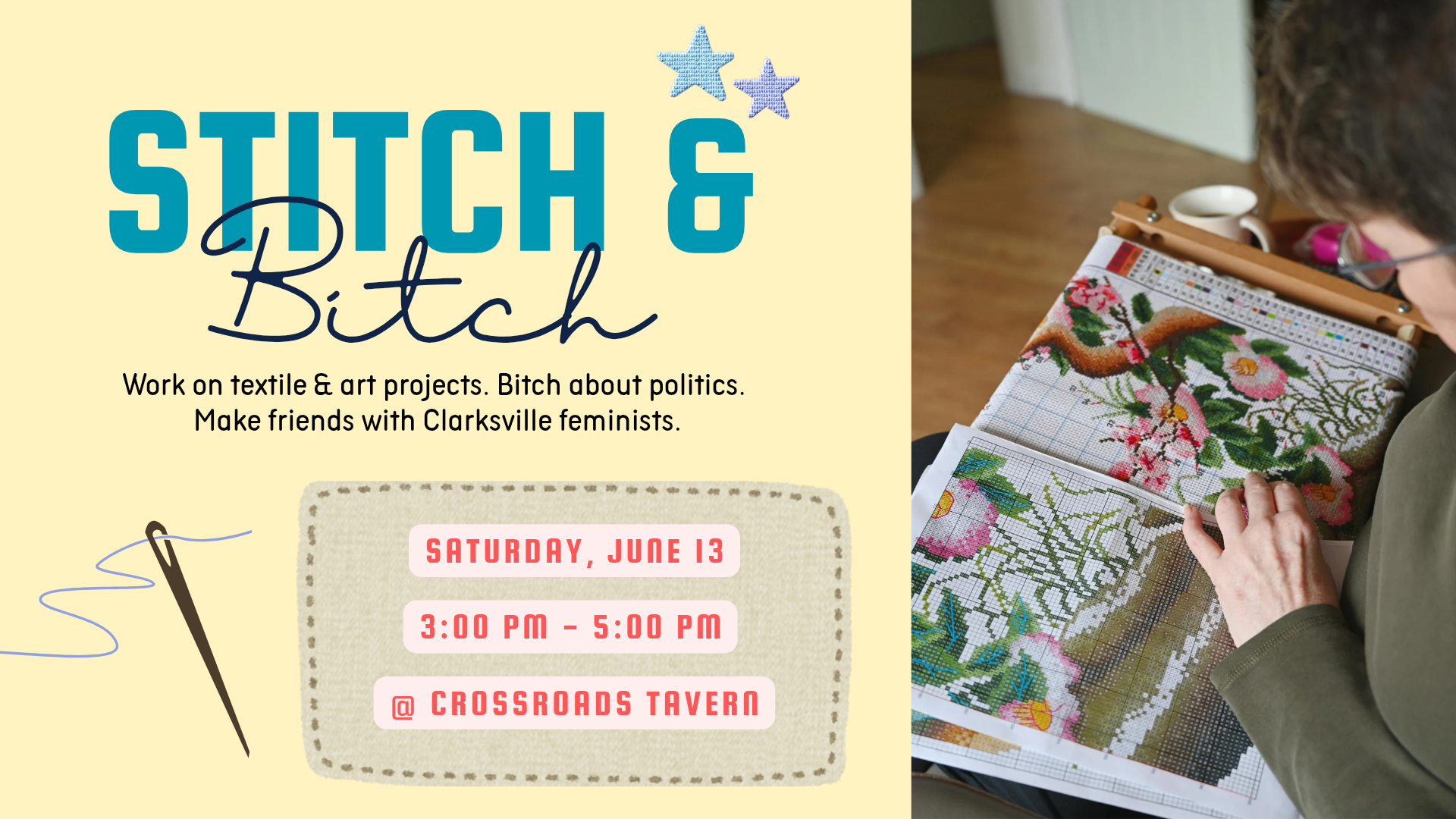 June Stitch & Bitch