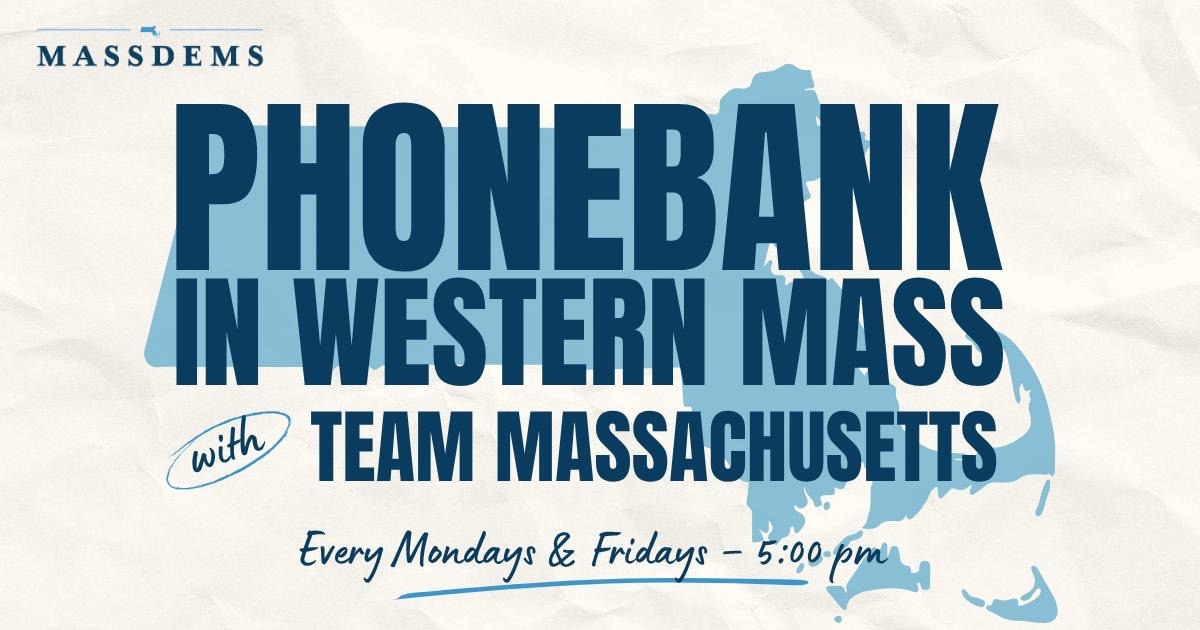 Western MA Phonebanks with Team Massachusetts image