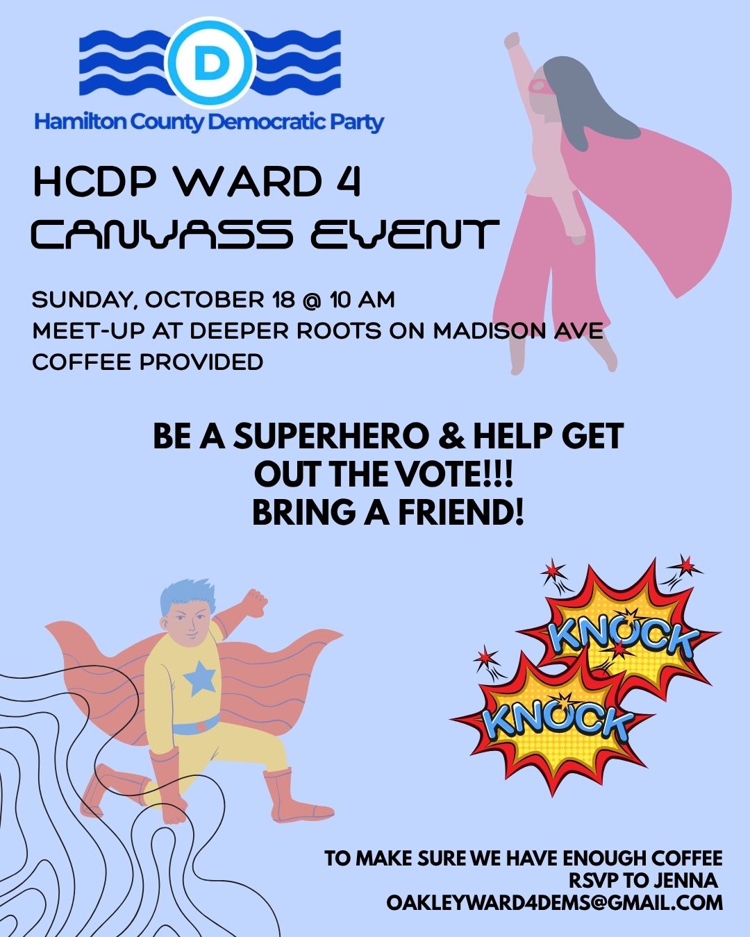 Ward 4 Canvass Event!
