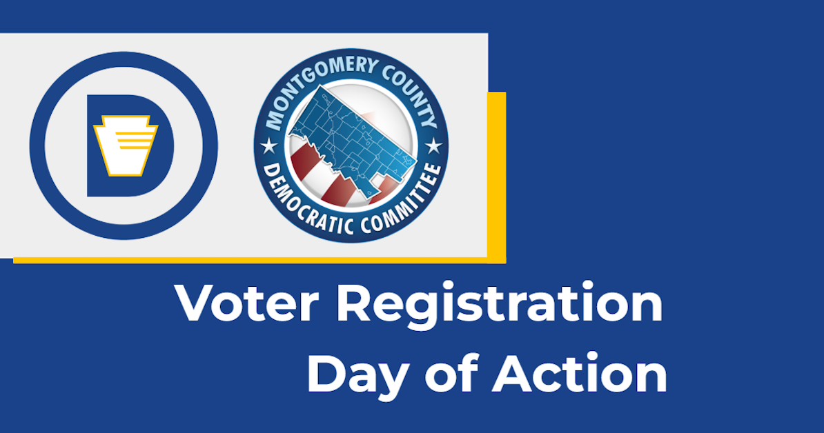 MCDC Voter Registration Day of Action · Pennsylvania Democratic Party