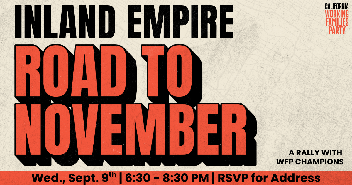Road to November - Inland Empire image