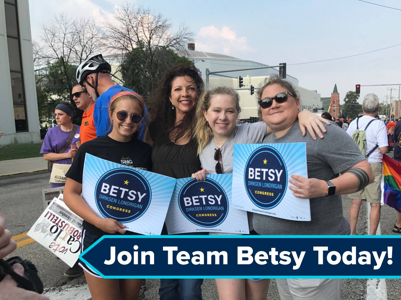 Bloomington-Normal GOTV for Betsy!