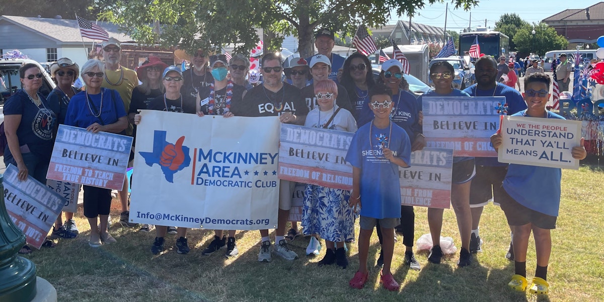 McKinney 4th of July Parade · McKinney Area Democrats