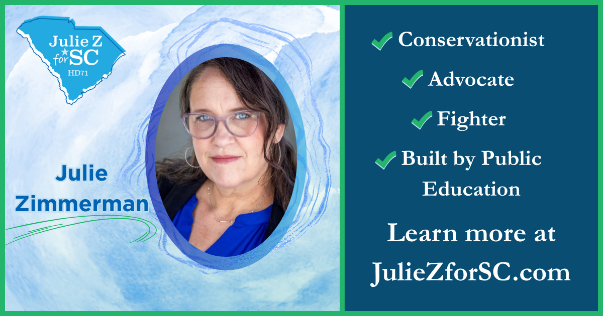 Julie Z for SC: Election Day Greeters image