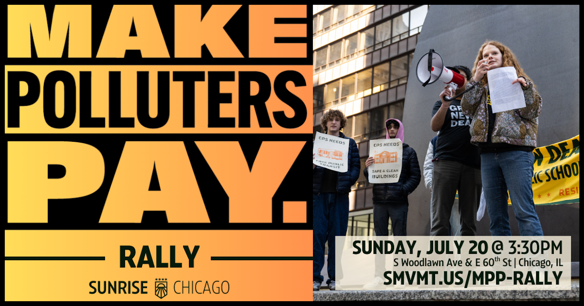 Make Polluters Pay Chicago Rally · Mobilize