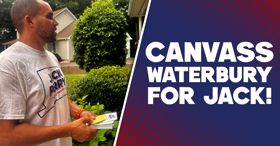 Knock Doors for Jack in Waterbury image