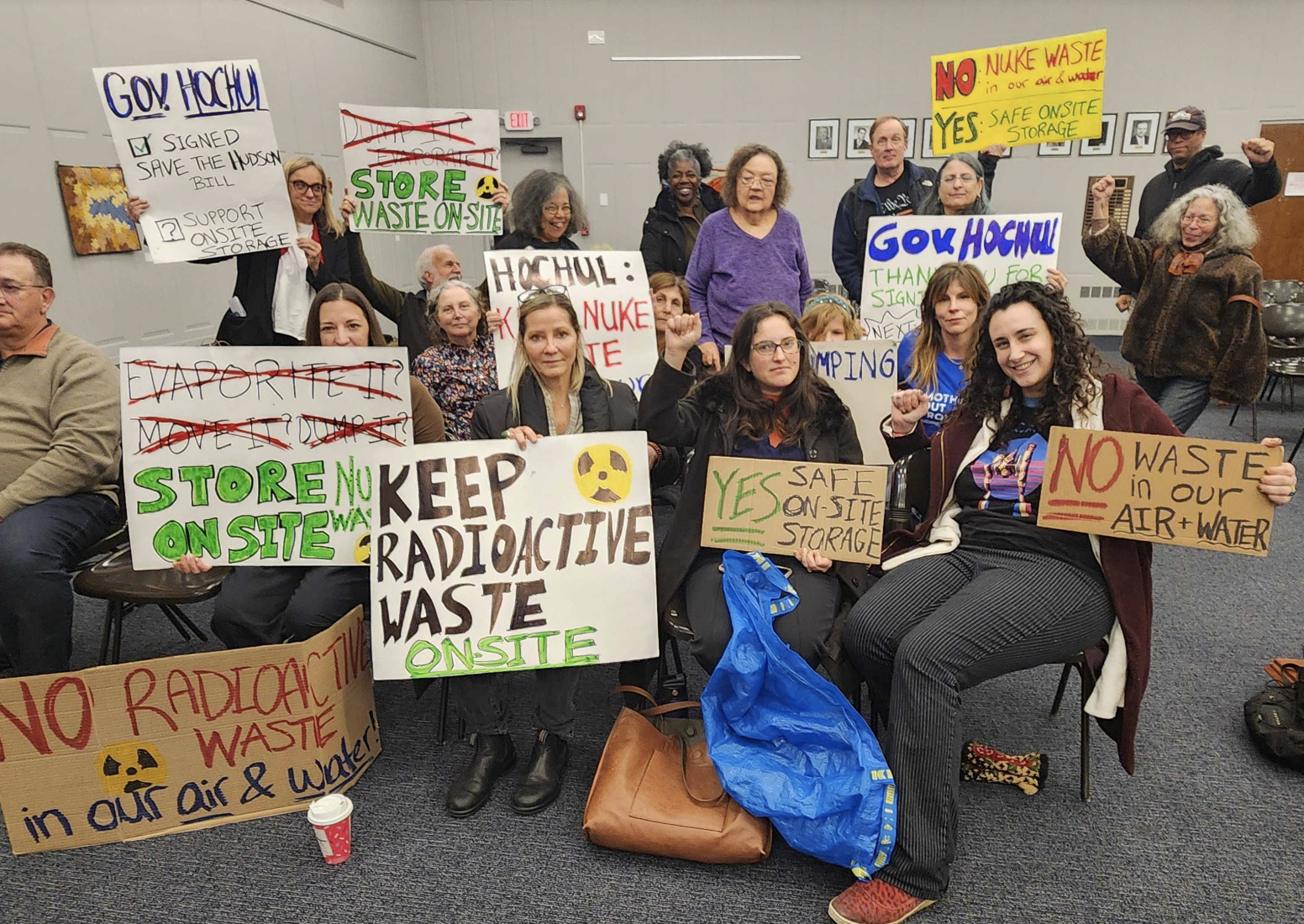 Cortlandt, NY: No Radioactive Waste in Our Air or Water!