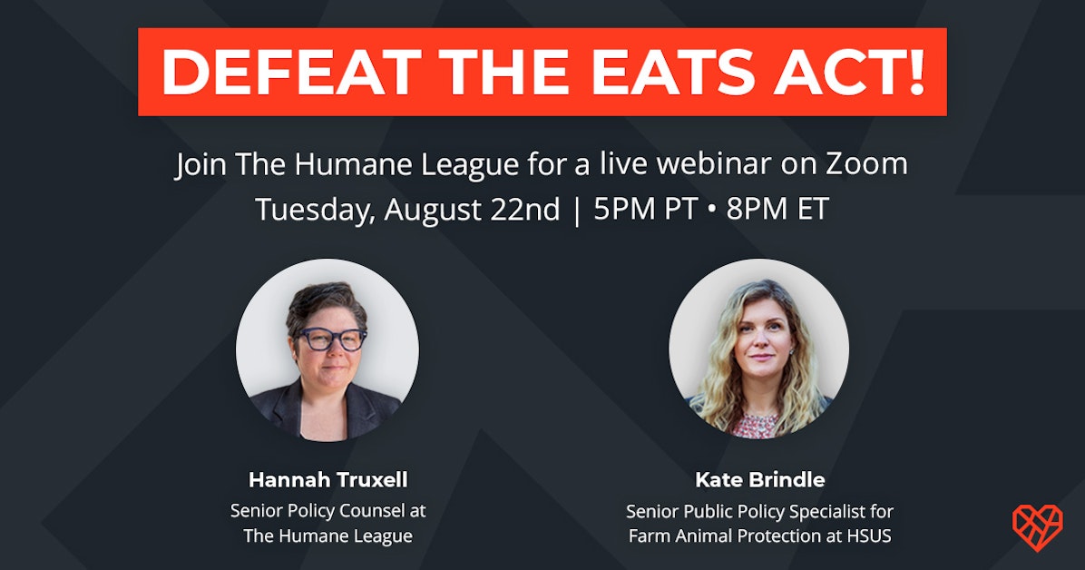 Defeat the EATS Act! · The Humane League