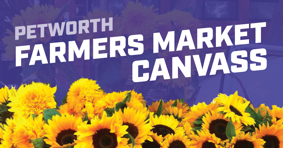 Petworth Farmers Market Canvass · Mobilize
