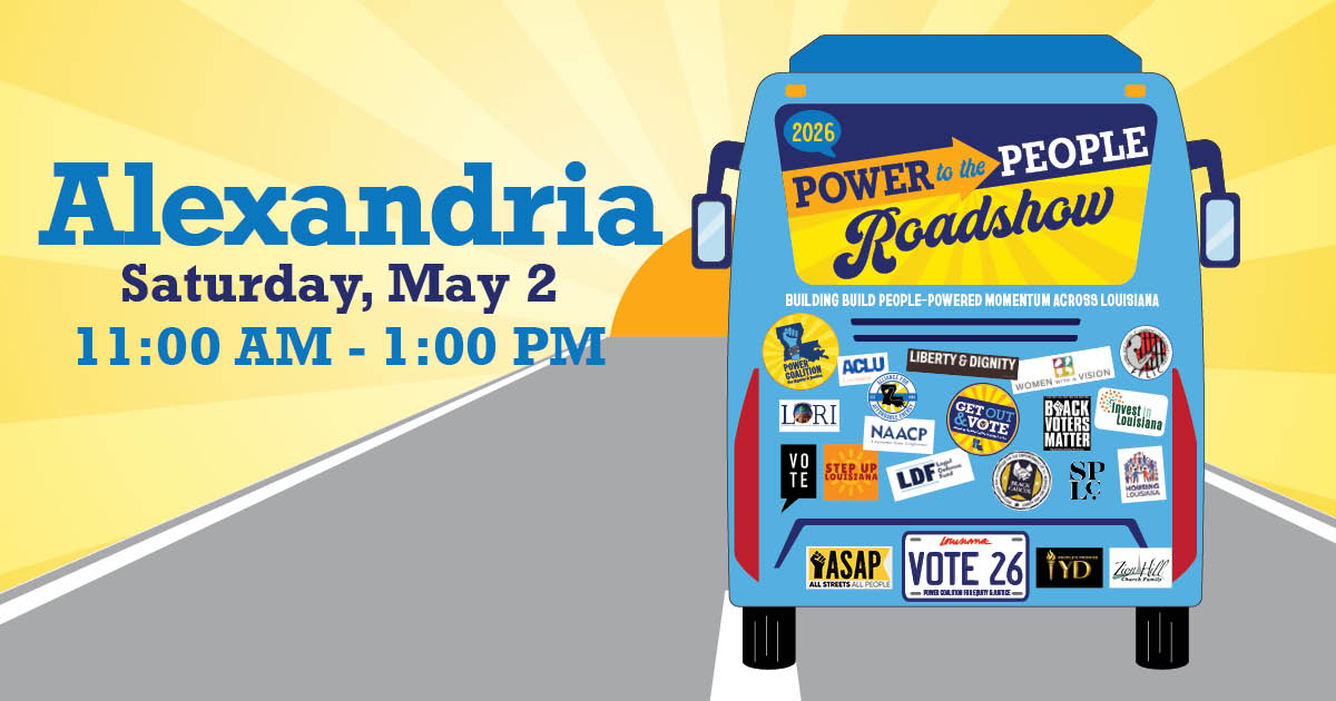 Power to the People Roadshow - Alexandria - May 2