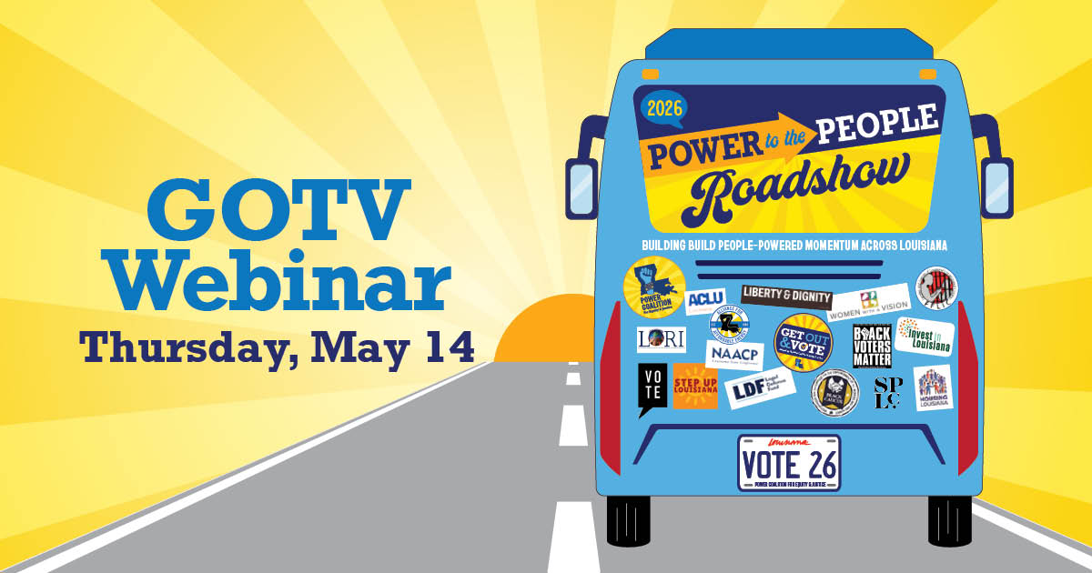 Power to the People Roadshow GOTV Webinar