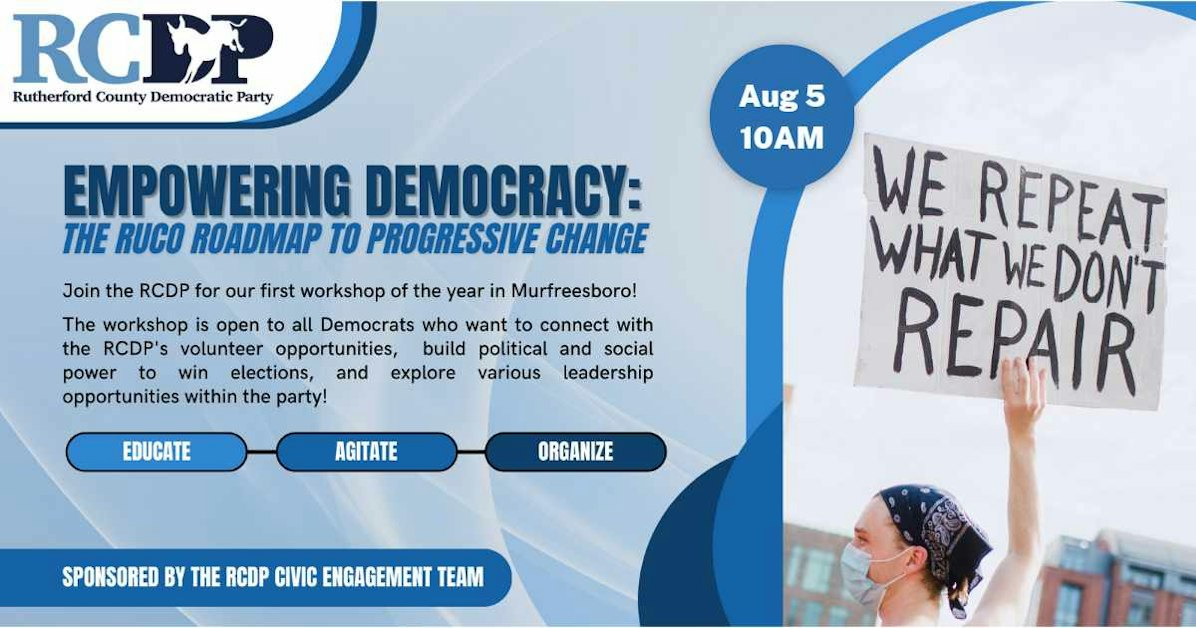 RuCo Roadmap to Progressive Change Workshop (101 & 201) · Rutherford ...