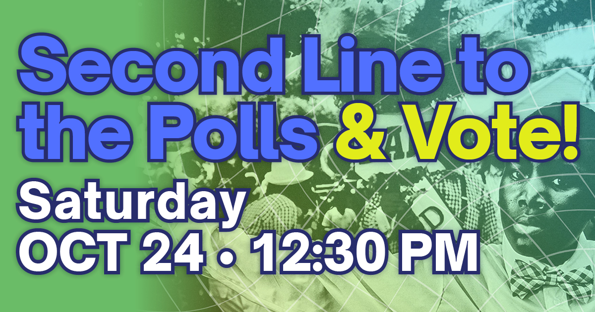 New Orleans: Second Line to the Polls