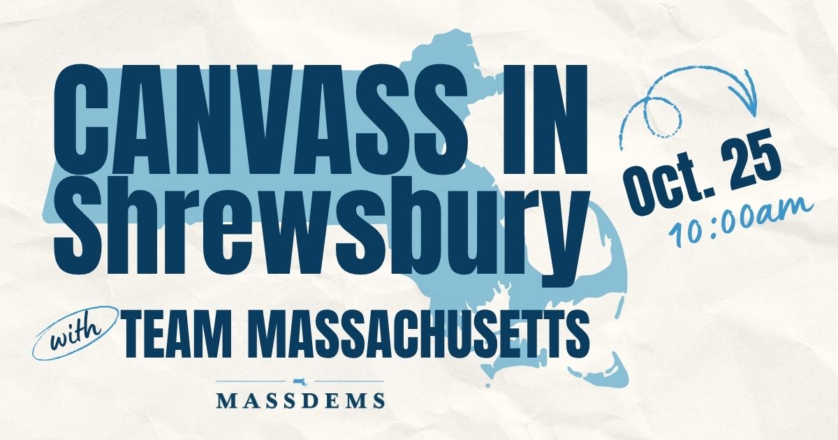 Canvass with Team Massachusetts in Shrewsbury! image