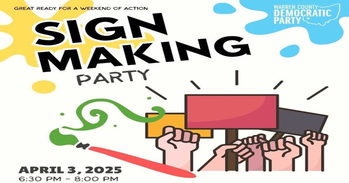 Sign Making Party · Mobilize