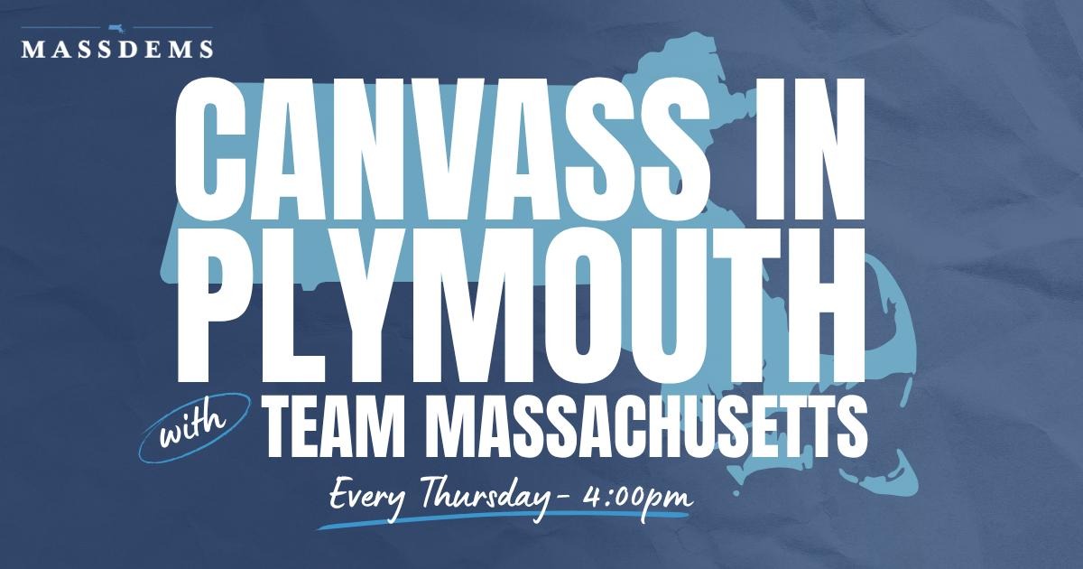 Team Massachusetts Canvass in Plymouth image