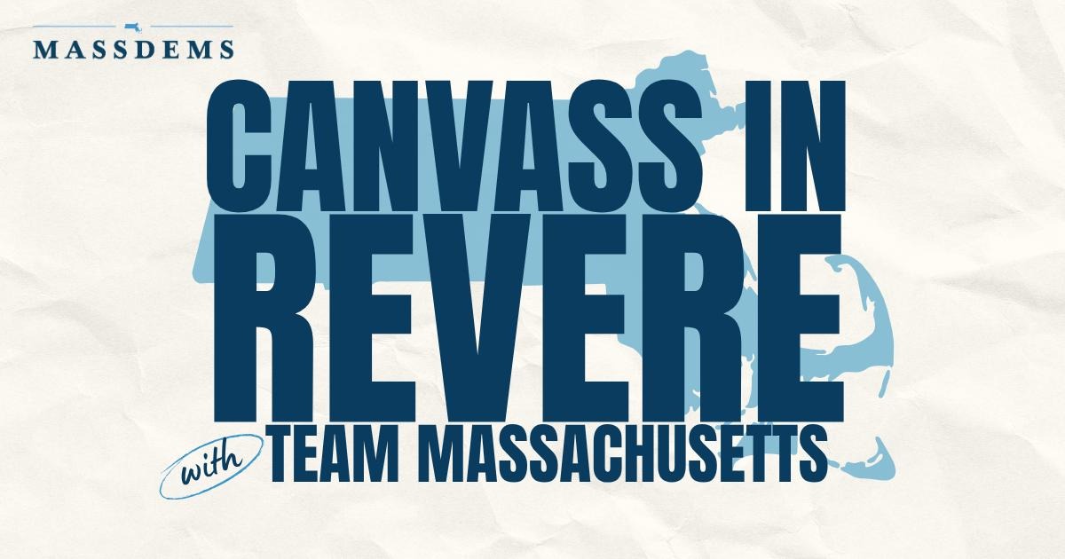 Canvass with Team Massachusetts in Revere! image