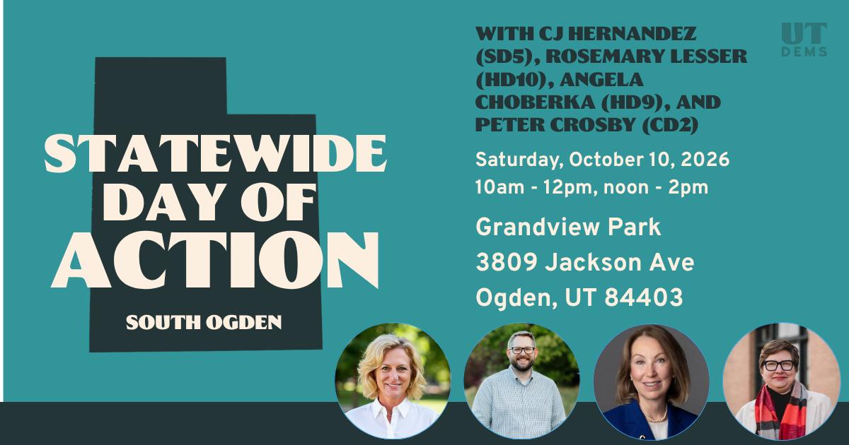 South Ogden Day of Action Oct 24th!