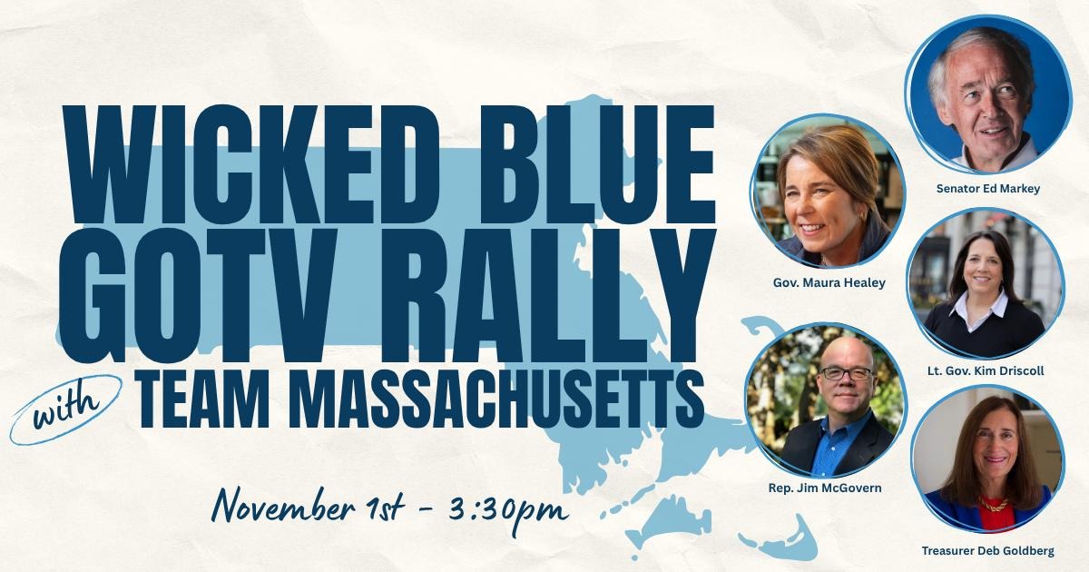 Central Mass Get-Out-the-Vote Rally with Team Massachusetts image