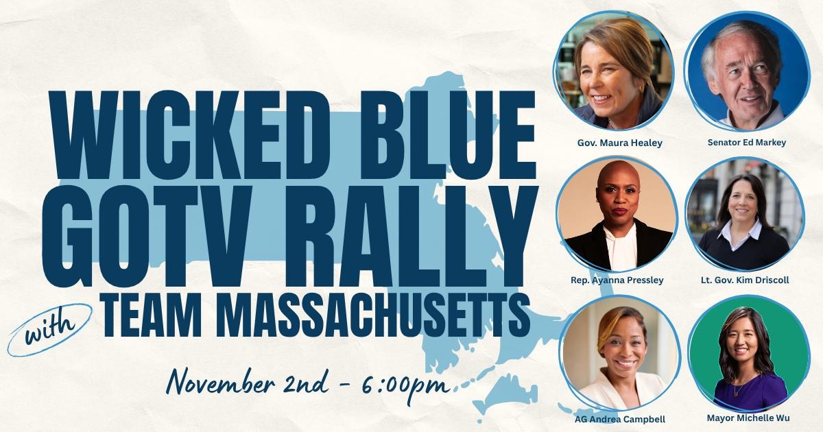 Boston Get-Out-the-Vote Rally with Team Massachusetts image